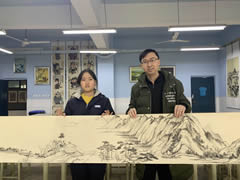 【本事】妙手丹青！綿陽12歲女生臨摹《富春山居圖》